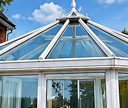 Conservatory after cleaning